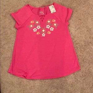 NWT Youth Girls Size 12 Short Sleeve Shirts